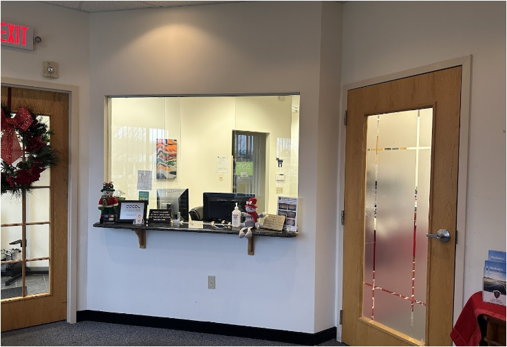 Front desk of Penn Dental Arts